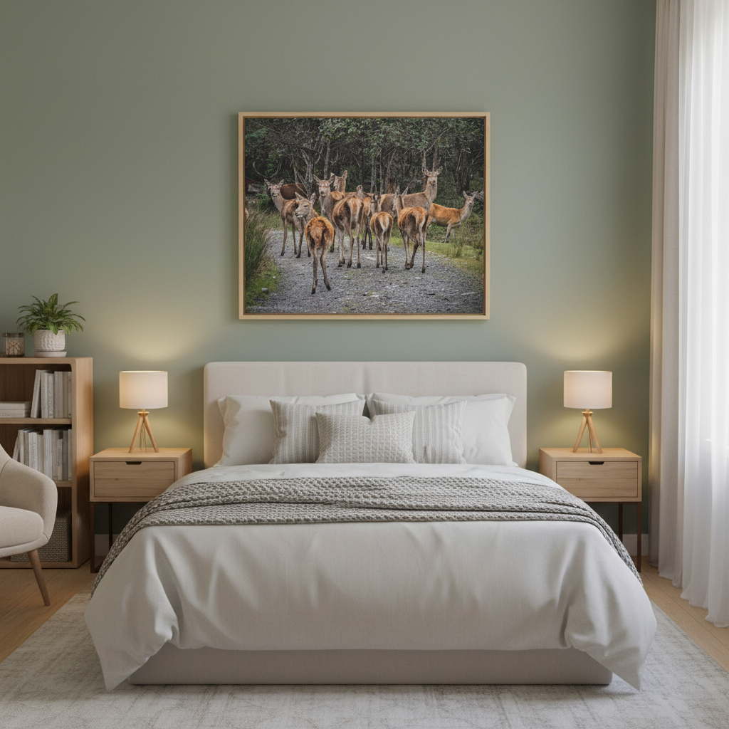 Ardaneaskan Canvas Print – Scottish Wildlife Wall Art by Photographer Fergus King