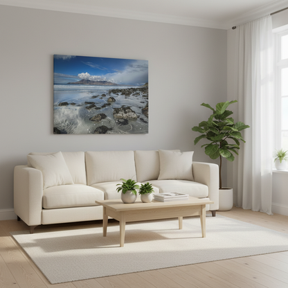 Bay of Laig, Isle of Eigg Canvas Print – By Photographer Fergus King