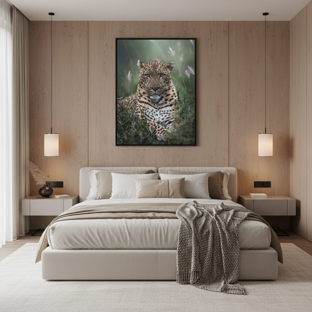 Leopard in the Grass – By Photographer Patsy Weingart