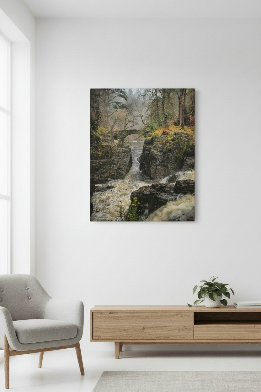 Brighter Hermitage canvas mockup