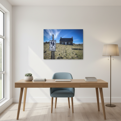 Canna School canvas print – By photographer Fergus King