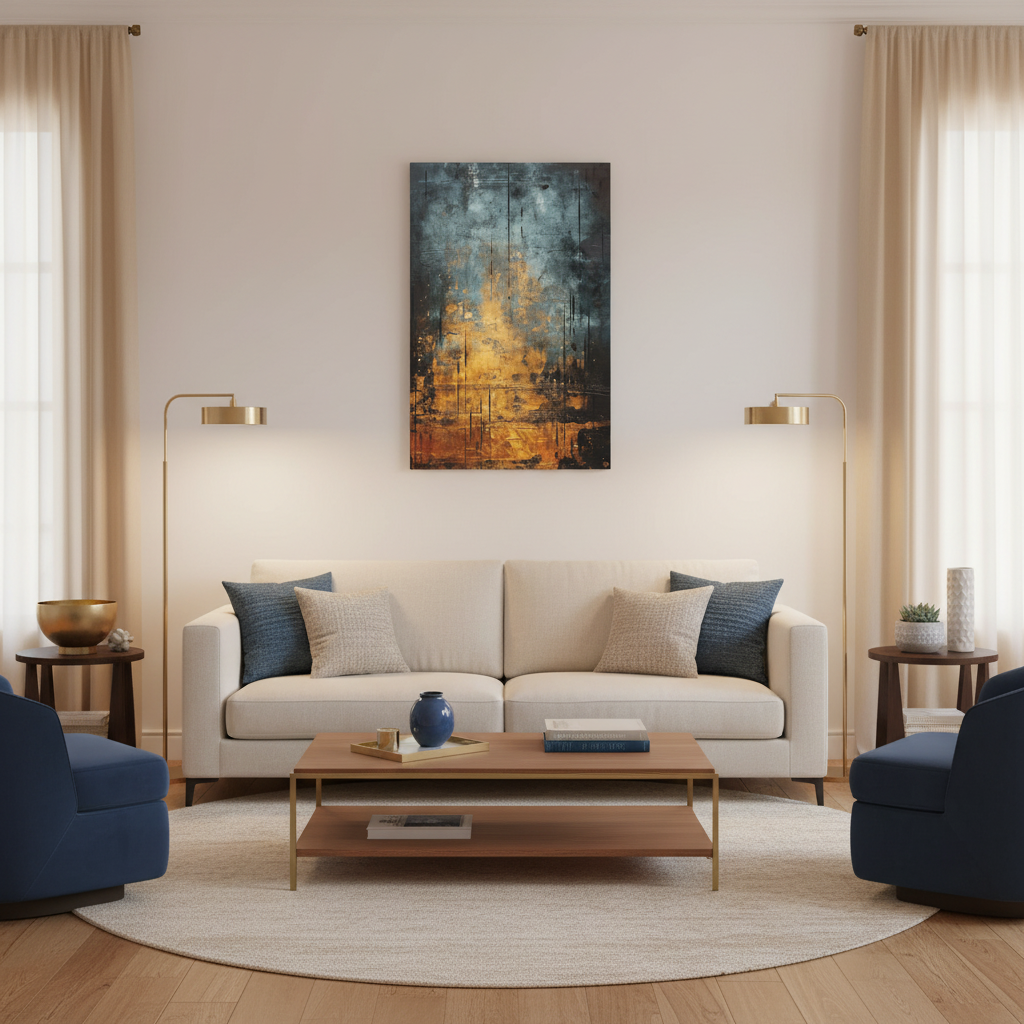 Canvas Wall Art, Abstract Matte Print