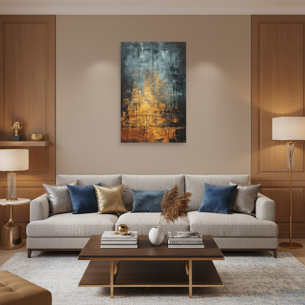 Canvas Wall Art, Abstract Matte Print