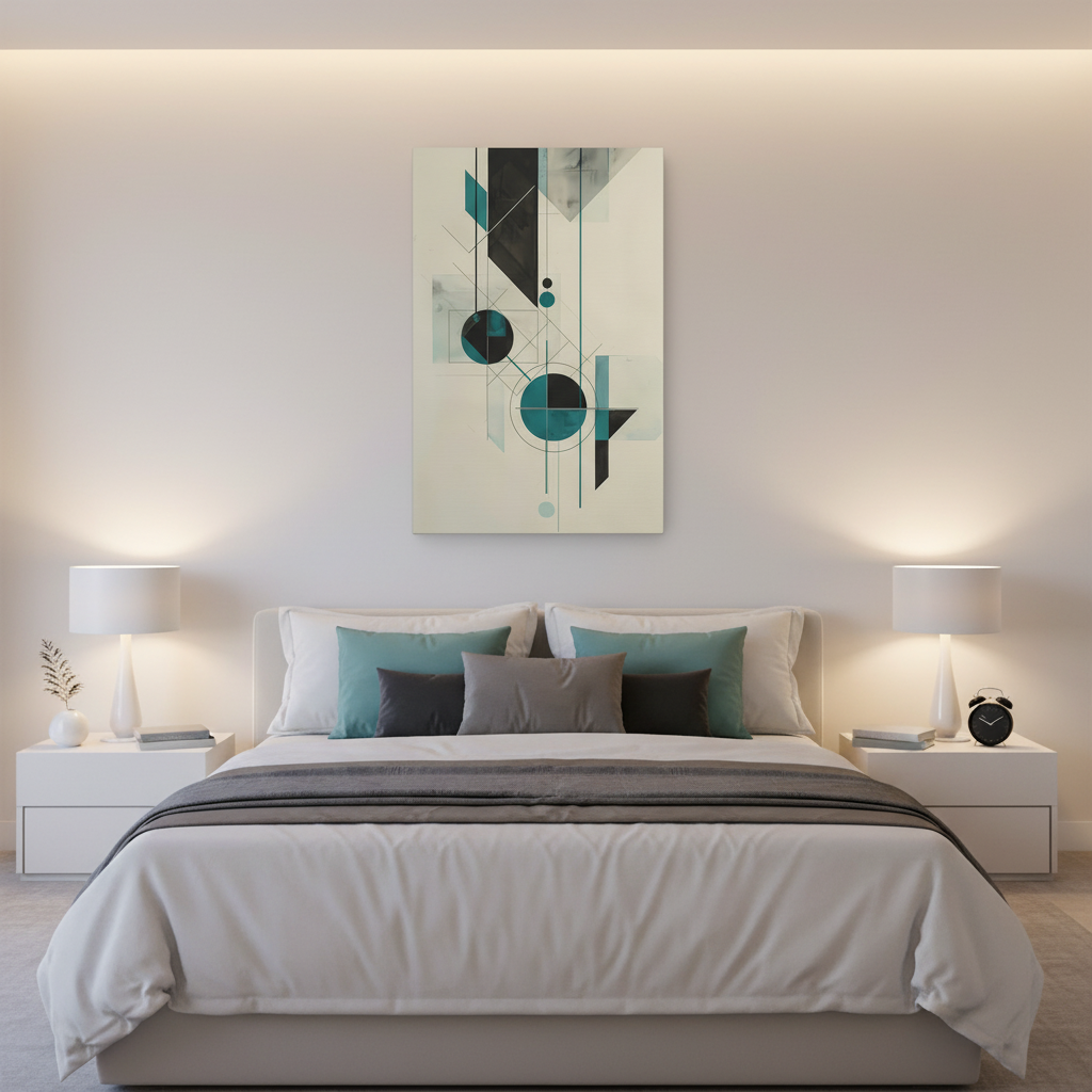 Constructed Harmony — Modern Geometric Print