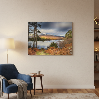 Cul Mor Canvas Print – Scottish Highlands Wall Art by Photographer Fergus King