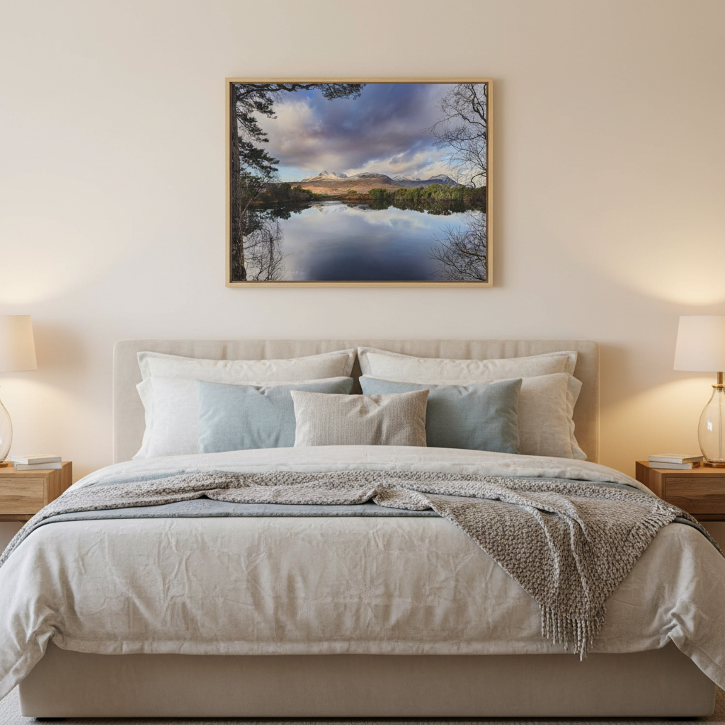 Cul Mor Reflections, Scottish Highlands – Canvas Print by Fergus King