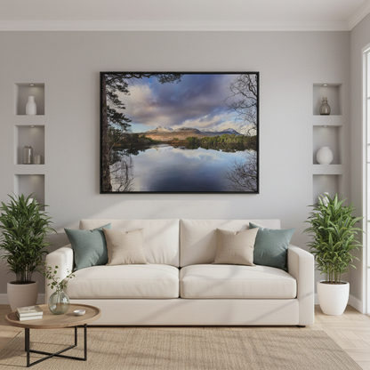 Cul Mor Reflections, Scottish Highlands – Canvas Print by Fergus King