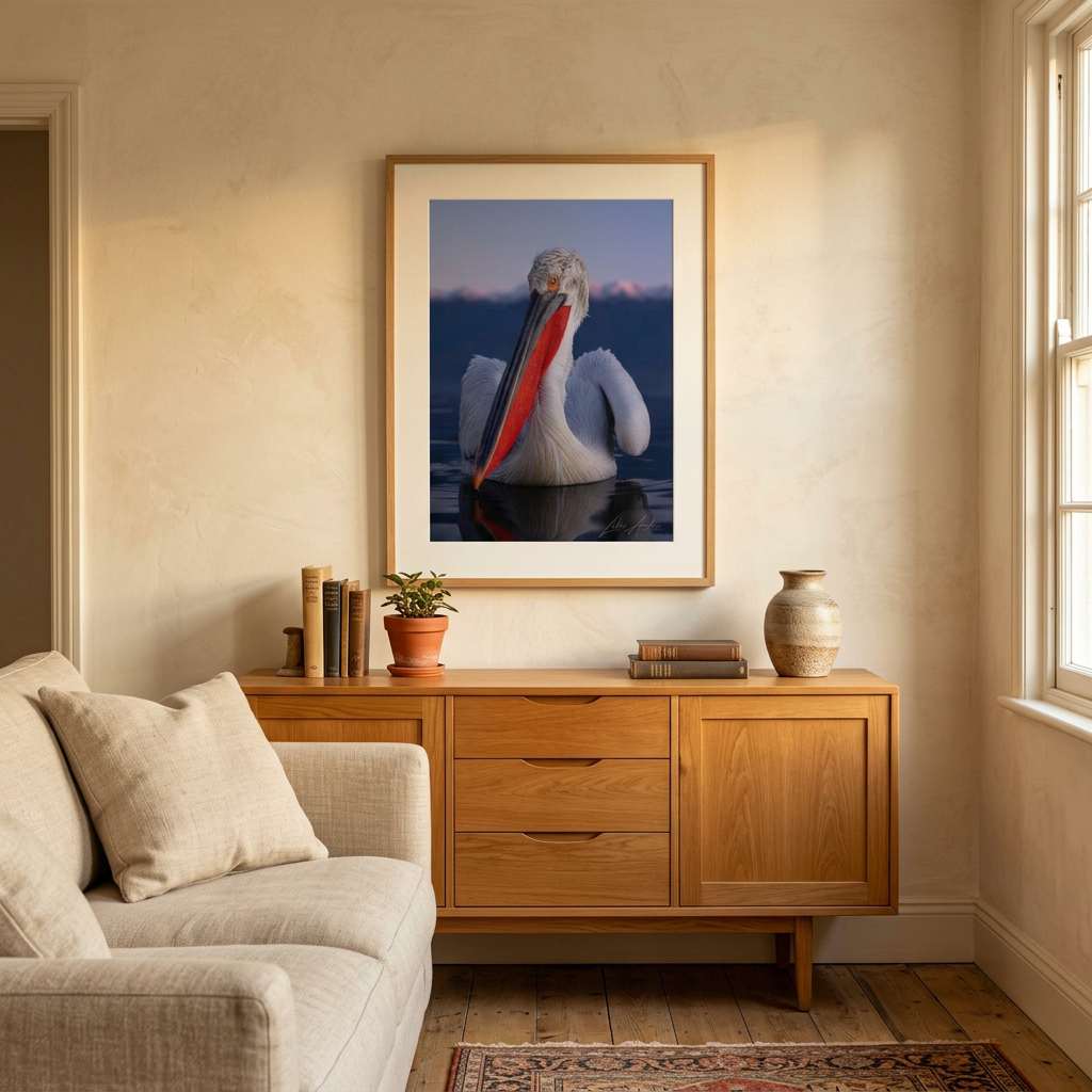 Dalmatian Pelican Fine Art Print | By Photographer Lukas Andersen