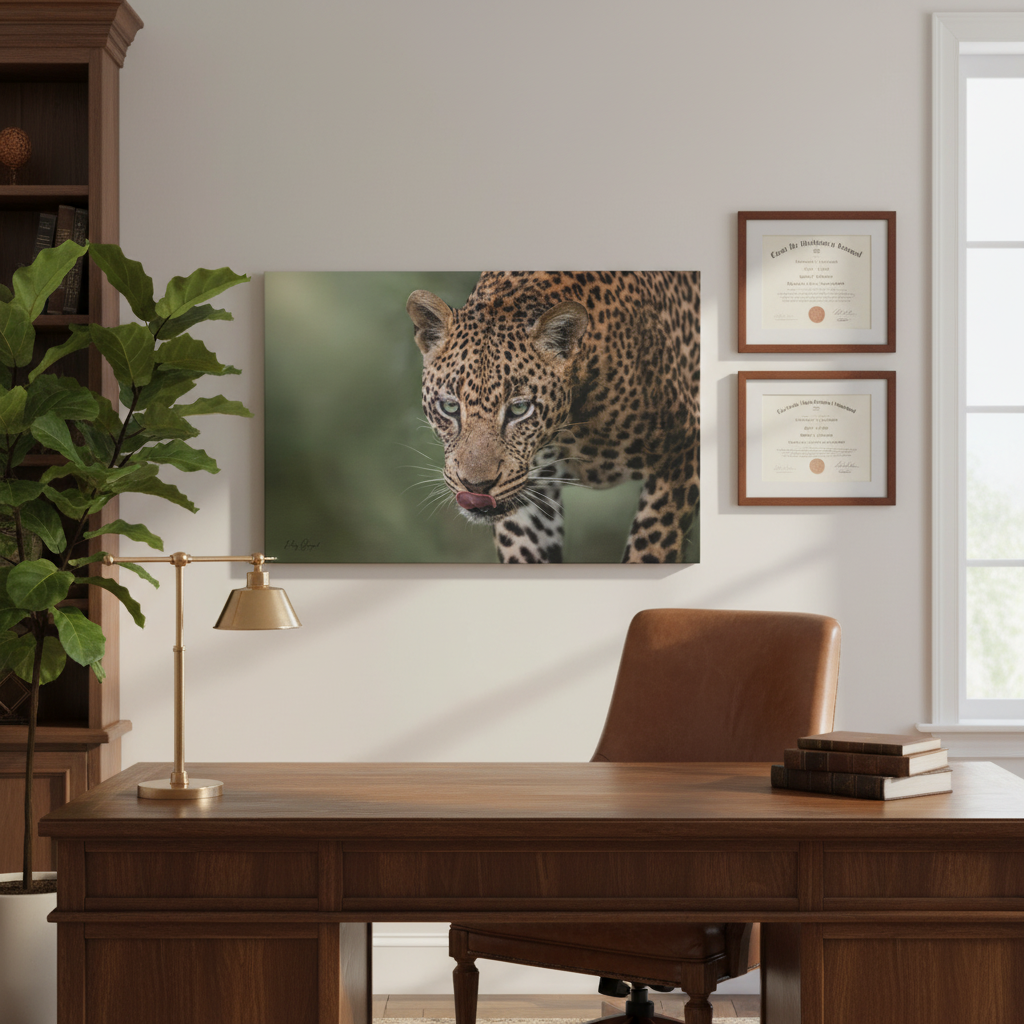 Silent Stalker: Leopard at Close Range – By Photographer Patsy Weingart