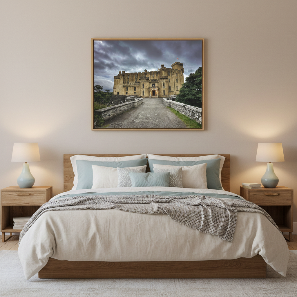 Dunvegan Castle, Isle of Skye – Canvas Print by Photographer Fergus King