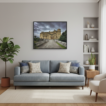 Dunvegan Castle, Isle of Skye – Canvas Print by Photographer Fergus King