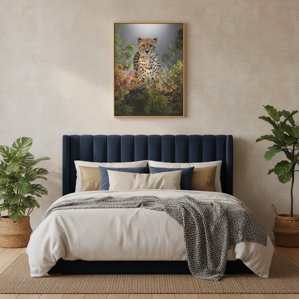 Cheetah in the Thicket — By Photographer Patsy Weingart