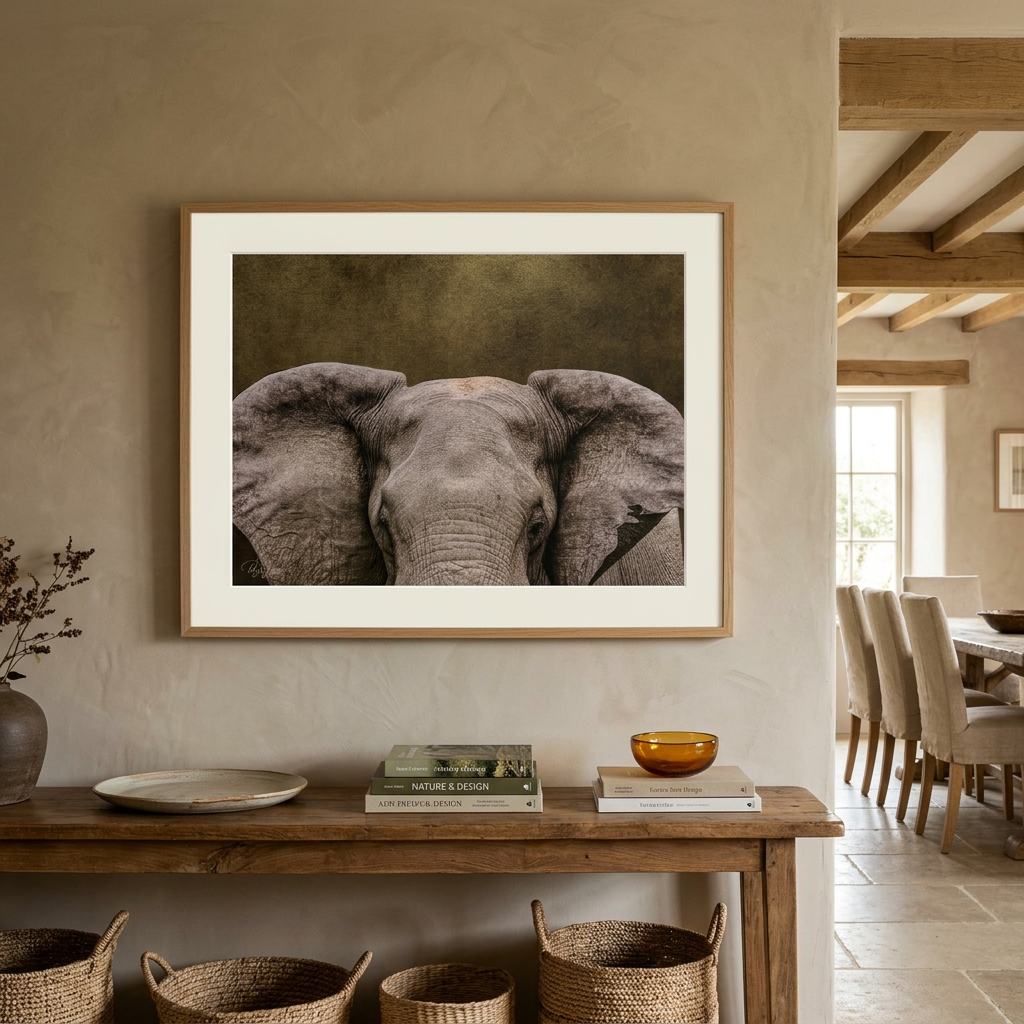 Elephant Portrait Fine Art Print | By Photographer Patsy Weingart