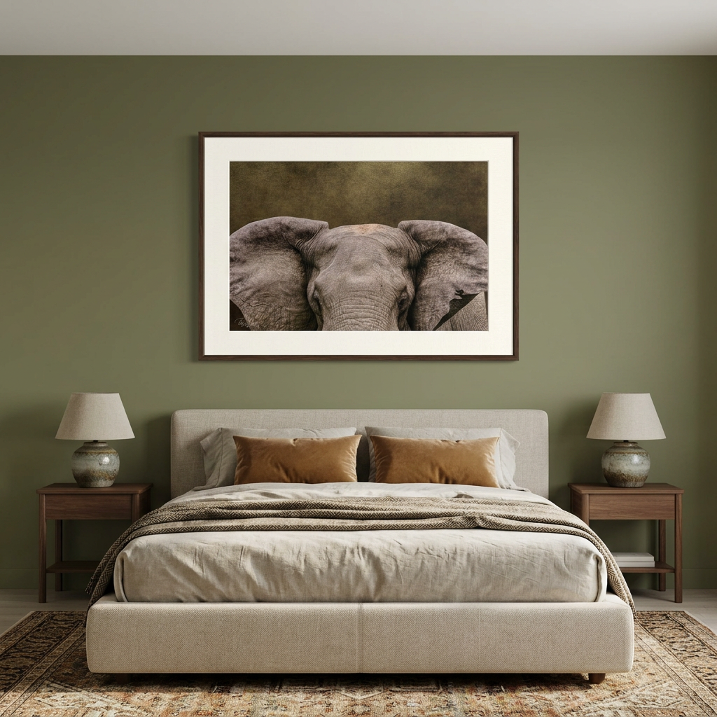 Elephant Portrait Fine Art Print | By Photographer Patsy Weingart