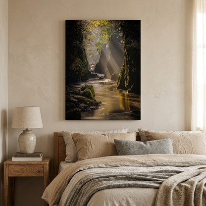 Fairy Glen Lightfall by Photographer Gareth Mon Jones