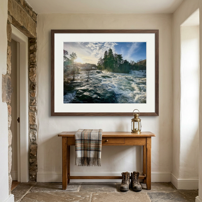 Falls of Dochart Fine Art Print by Photographer Fergus King
