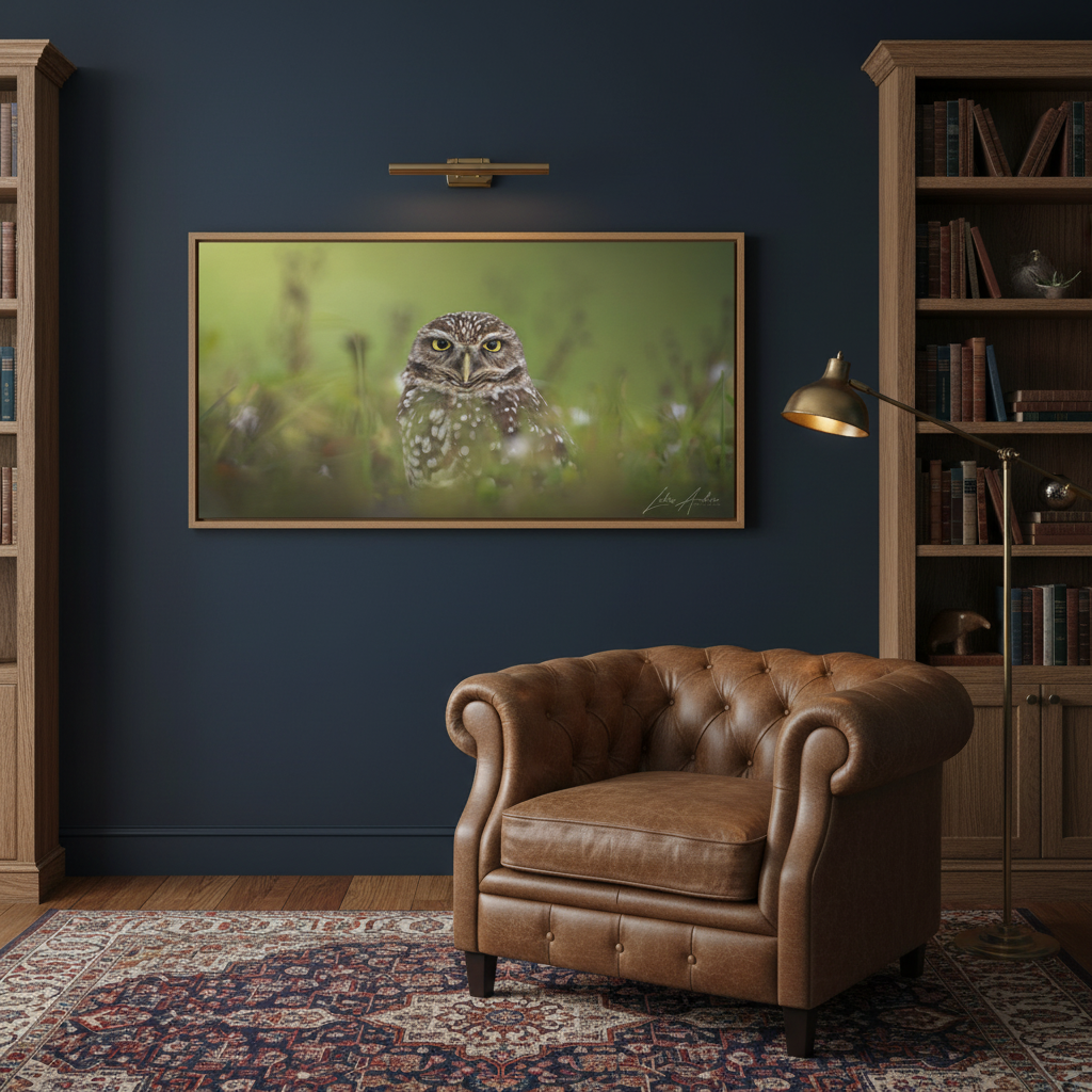 Curious Burrowing Owl – By Photographer Lukas Andersen
