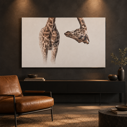 Graceful Giraffe Bend — By Photographer Patsy Weingart