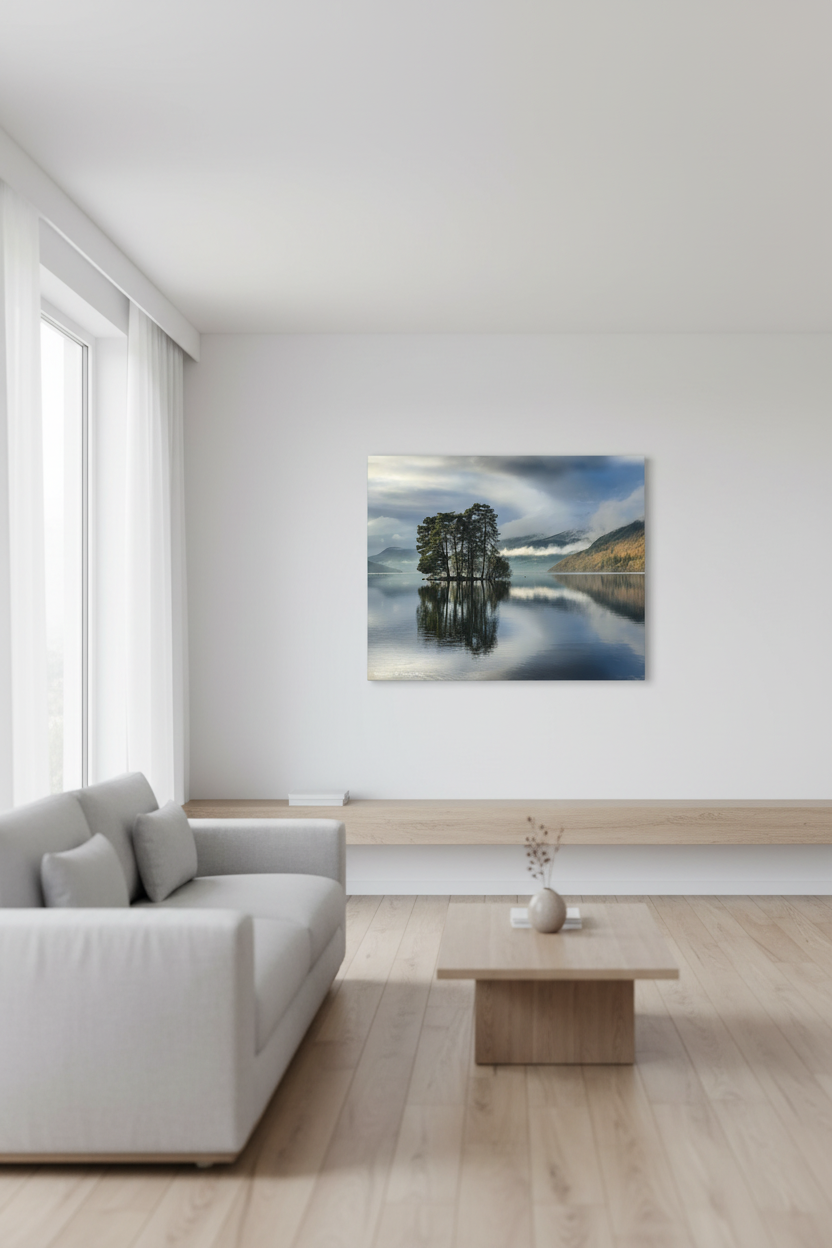 Kenmore canvas by Fergus King mockup