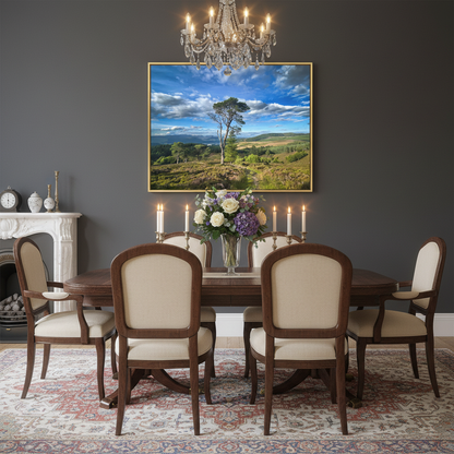 Kenmore Hill Canvas Print – By Photographer Fergus King | Scottish Highlands Landscape Wall Art