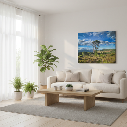 Kenmore Hill Canvas Print – By Photographer Fergus King | Scottish Highlands Landscape Wall Art