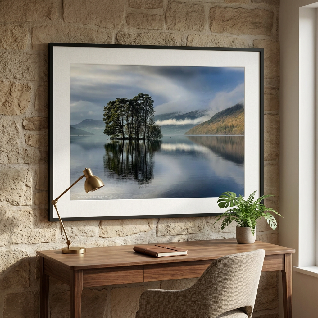 Kenmore Reflections Fine Art Print | By Photographer Fergus King