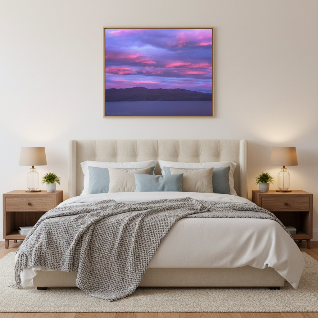 Knoydart Canvas Print – Scottish Highlands Wall Art by Photographer Fergus King
