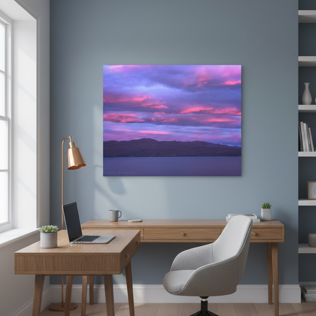 Knoydart Canvas Print – Scottish Highlands Wall Art by Photographer Fergus King