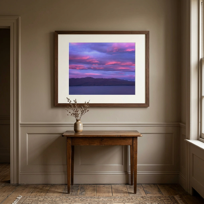Knoydart Twilight Fine Art Print | By Photographer Fergus King