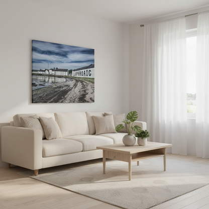 Laphroaig Distillery Canvas Print – By Photographer Fergus King