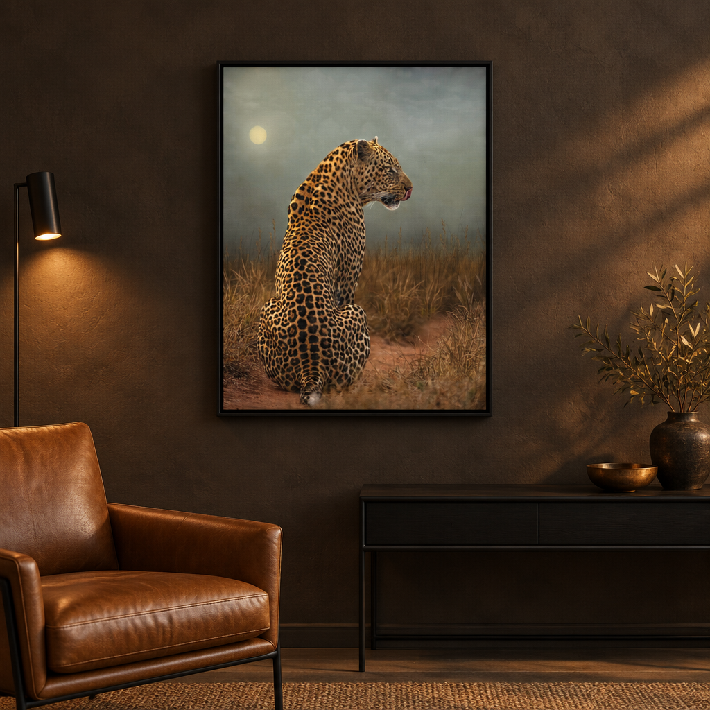 Leopard at Sunset — By Photographer Patsy Weingart