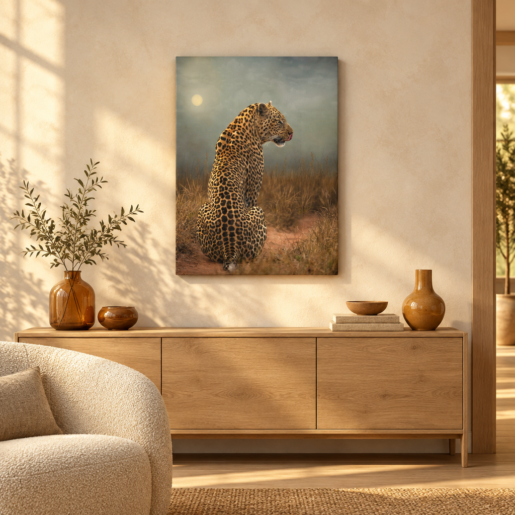 Leopard at Sunset — By Photographer Patsy Weingart