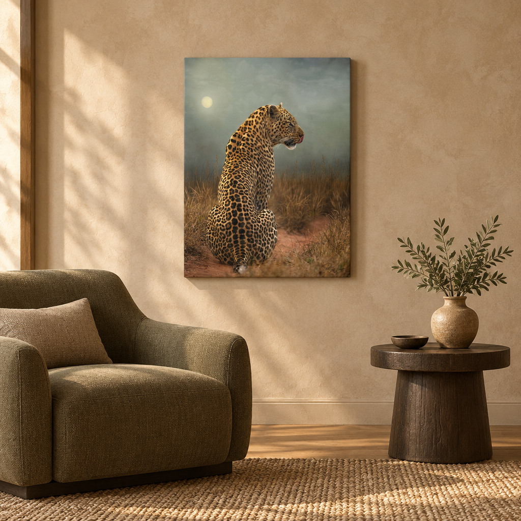 Leopard at Sunset — By Photographer Patsy Weingart