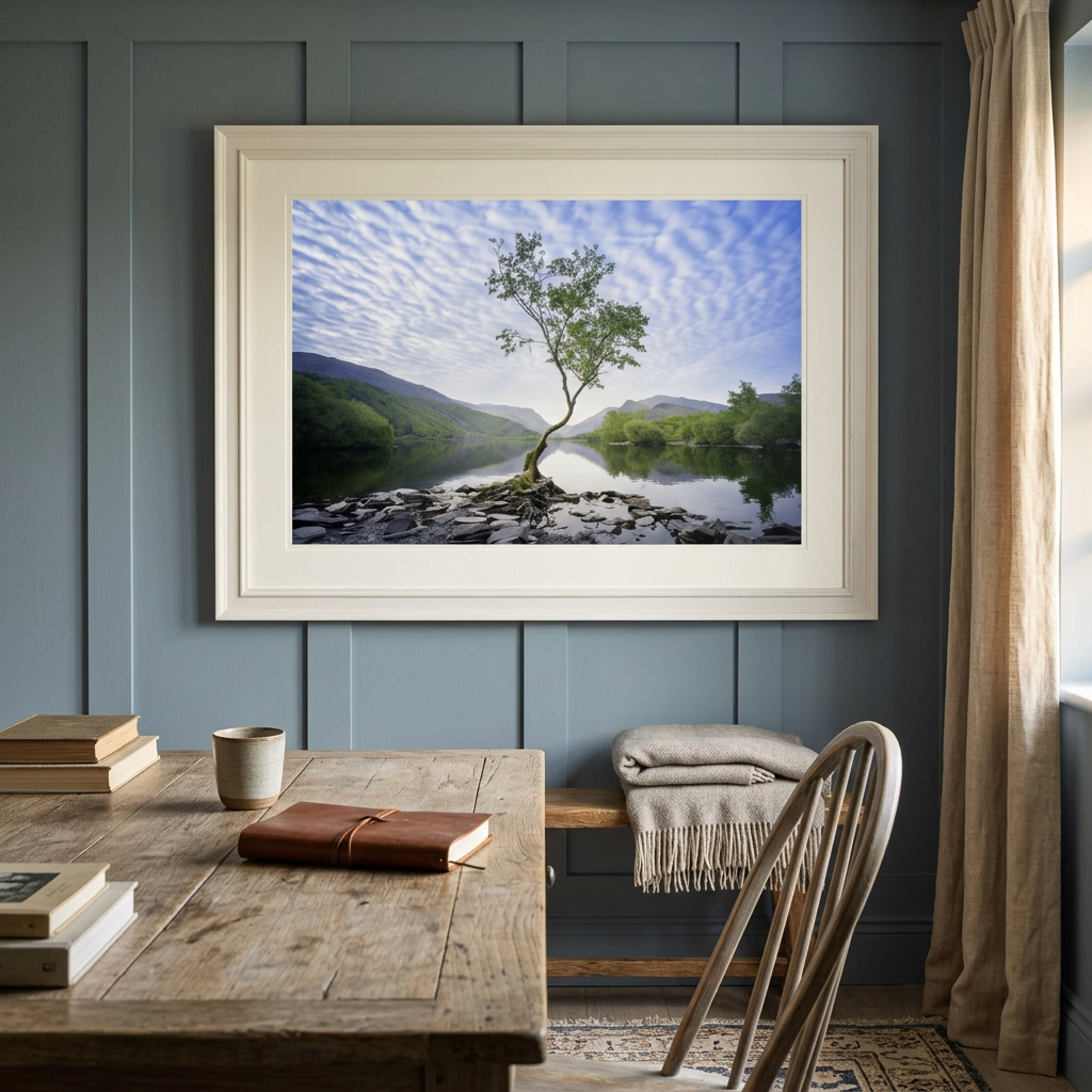 Llyn Padarn in July Fine Art Print | By Photographer Gareth Mon Jones