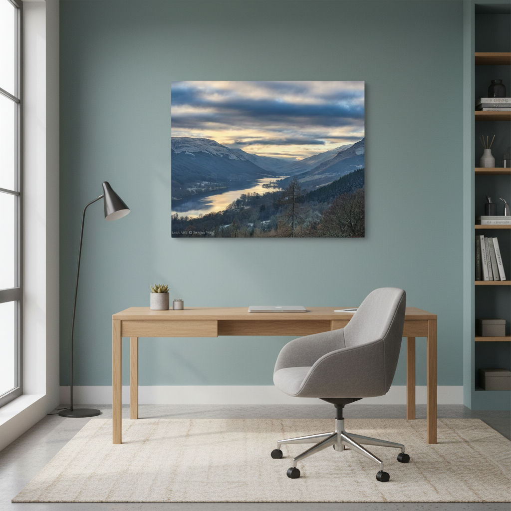 Loch Voil Canvas Print By Photographer Fergus King