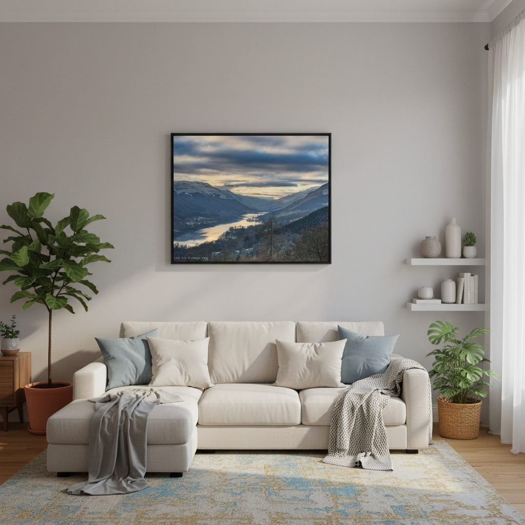 Loch Voil Canvas Print By Photographer Fergus King
