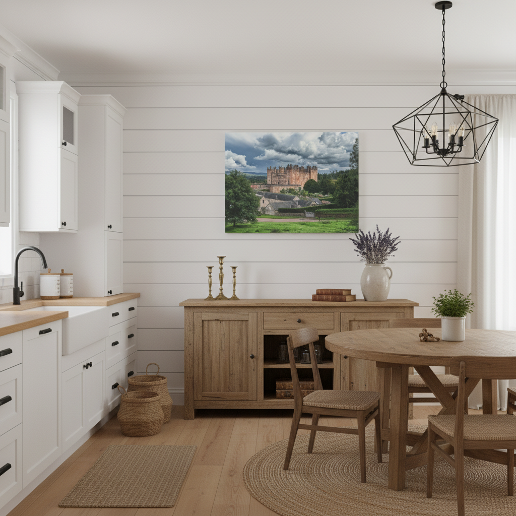 Drumlanrig Castle Canvas Print – by Photographer Fergus King