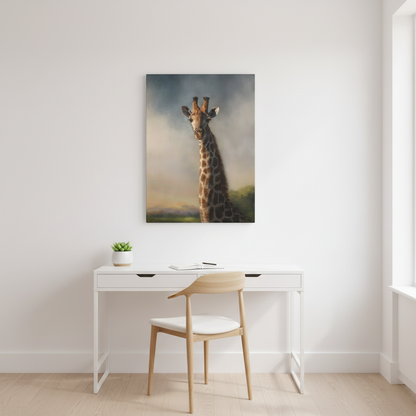Giraffe in Pastel Light – By Photographer Patsy Weingart