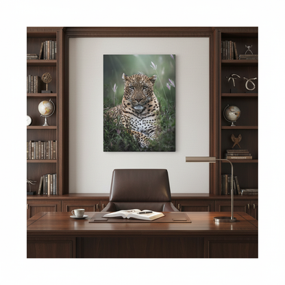 Leopard in the Grass – By Photographer Patsy Weingart