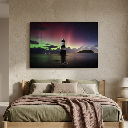 Penmon Lighthouse, Ynys Môn – Celestial Colours Over Still Waters | By Photographer Gareth Mon Jones