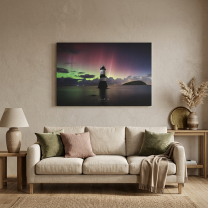 Penmon Lighthouse, Ynys Môn – Celestial Colours Over Still Waters | By Photographer Gareth Mon Jones