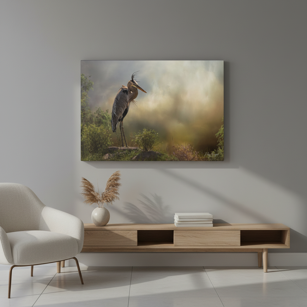 Poised Among Green, By Photographer Patsy Weingart