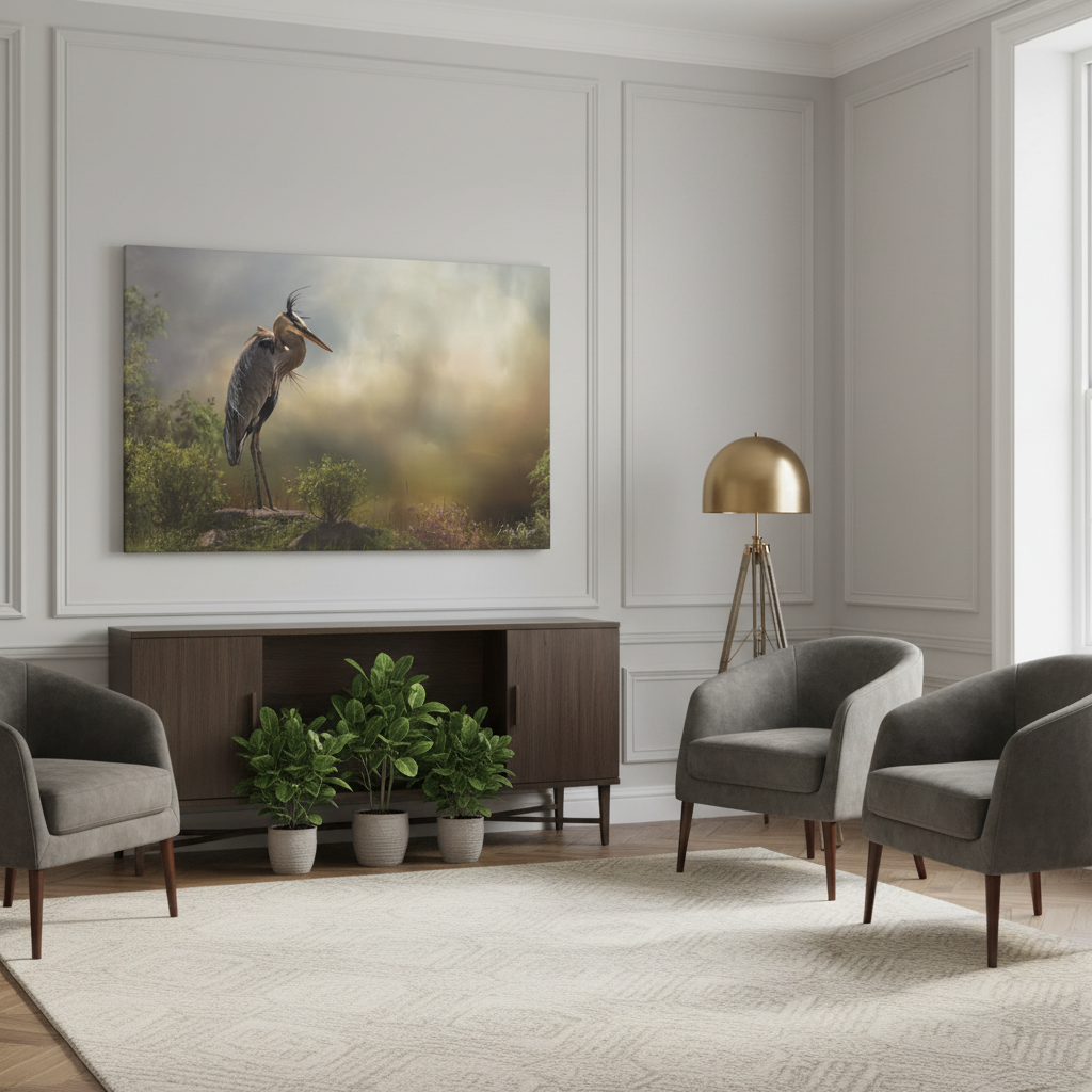 Poised Among Green, By Photographer Patsy Weingart