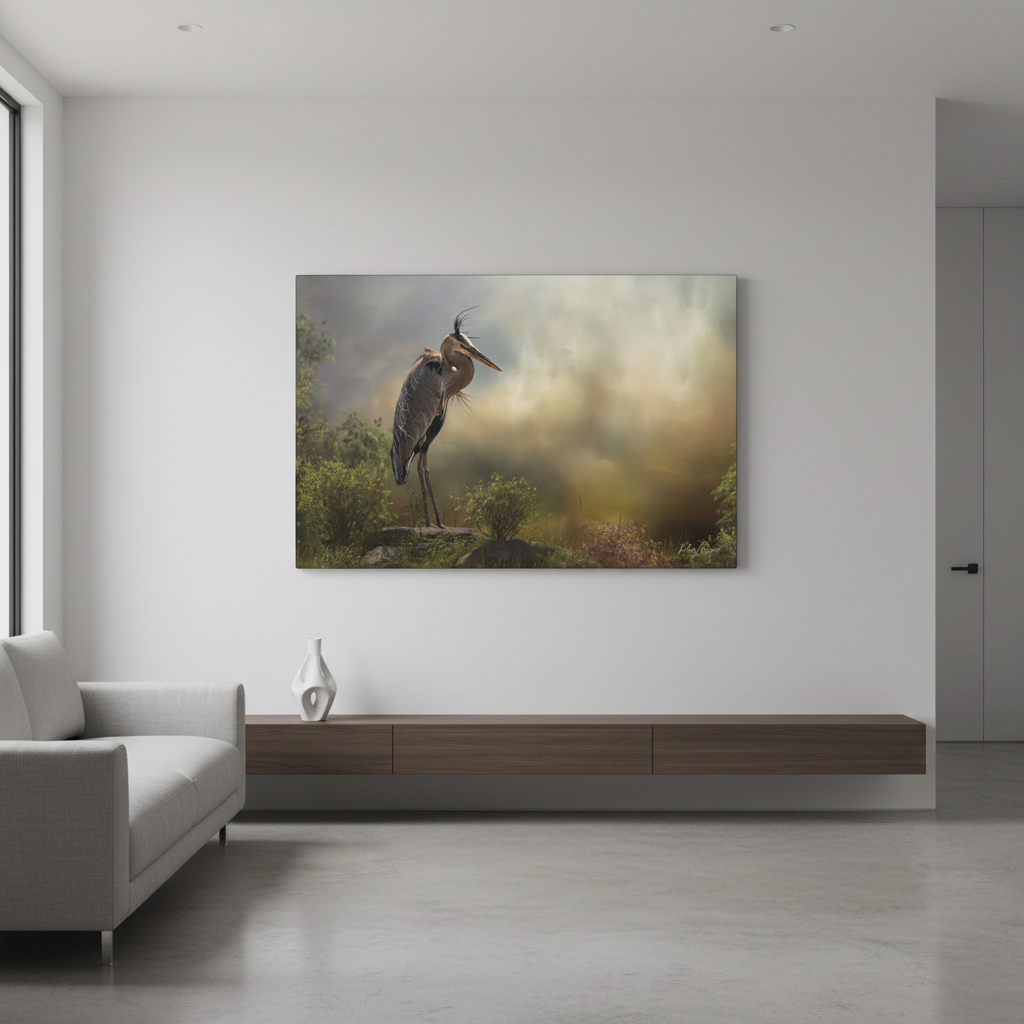 Poised Among Green, By Photographer Patsy Weingart