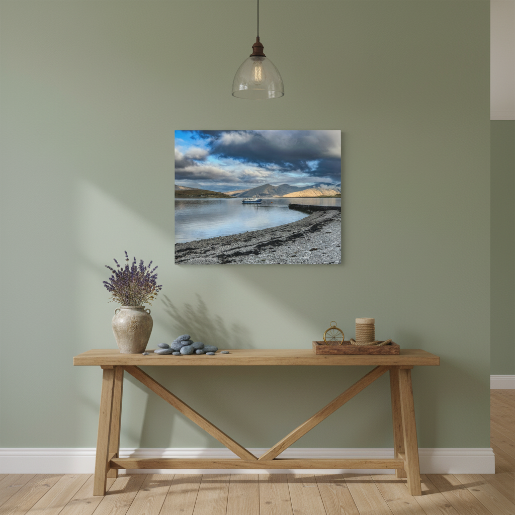 Port Appin Canvas Print – By Photographer Fergus King | Scottish Coastal & Highland Wall Art