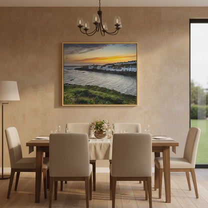 Portnahaven Harbour, Scotland – Canvas Print by Photographer Fergus King
