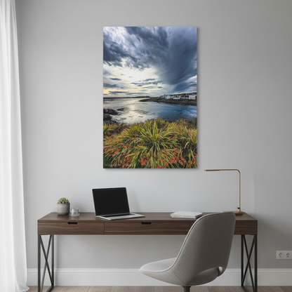 Portnahaven Canvas Print – Scottish Coastal Wall Art by Photographer Fergus King