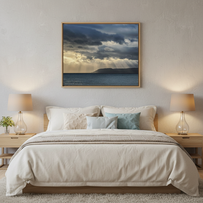 Raasay View Canvas Print – Scottish Highlands Wall Art by Photographer Fergus King