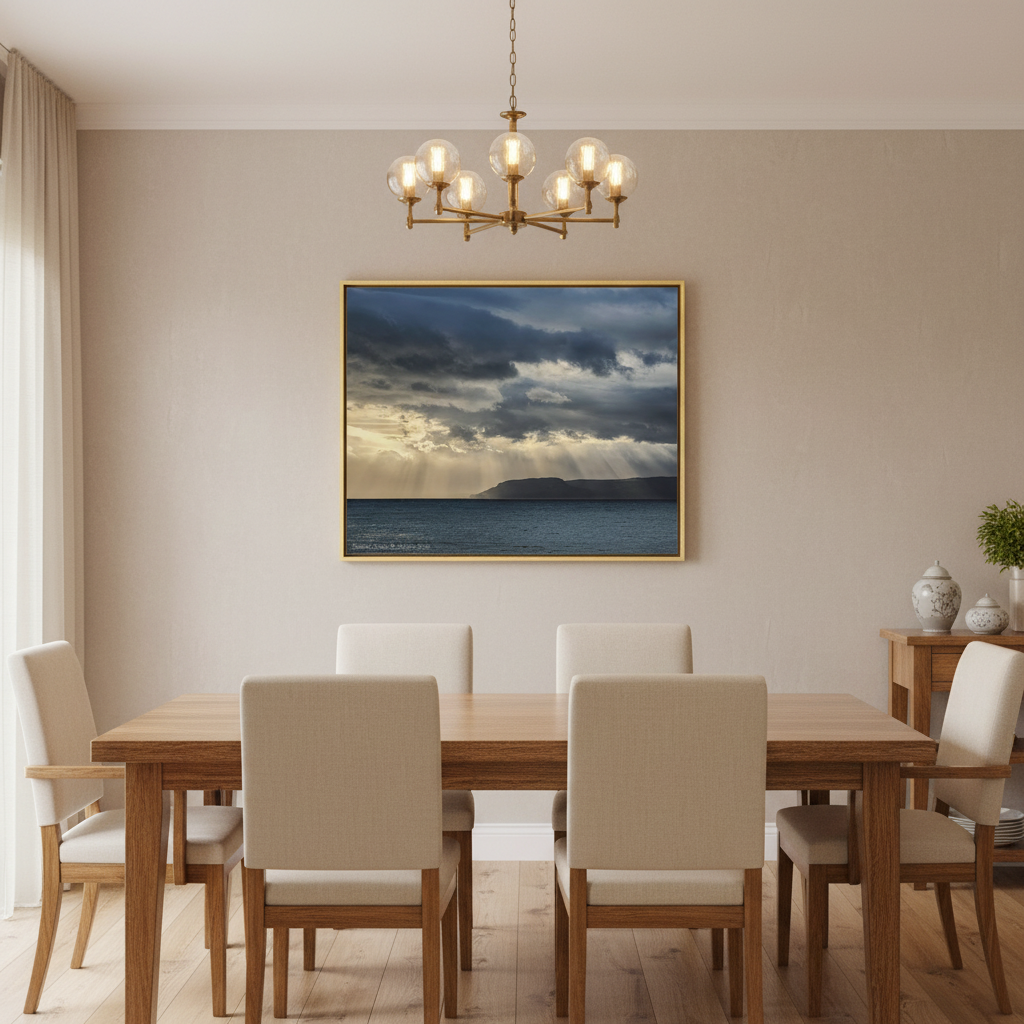 Raasay View Canvas Print – Scottish Highlands Wall Art by Photographer Fergus King