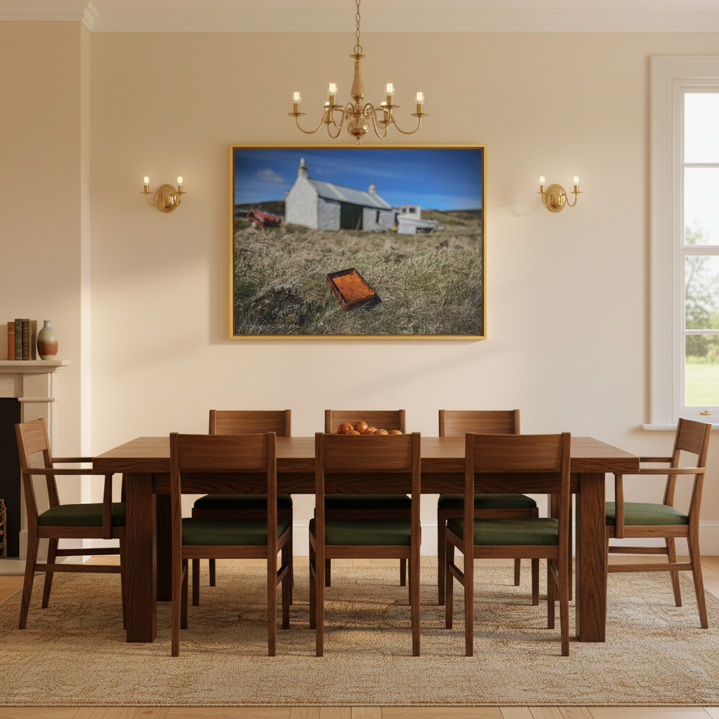 Rust Tin in the Highlands Canvas Print – by Photographer Fergus King